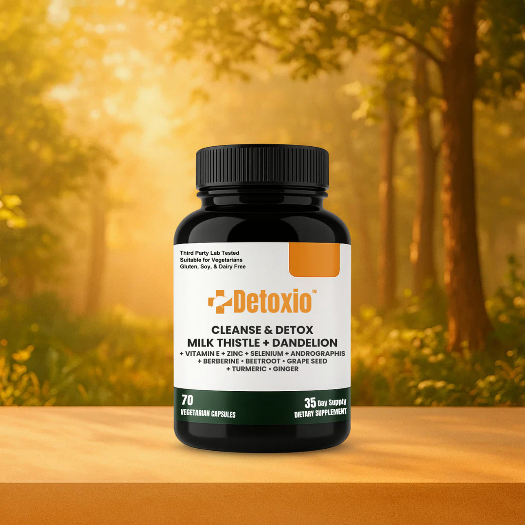 Detoxio™ Liver Cleanse | Restores liver health by up to 95% in just 7 days!