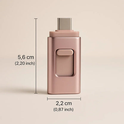 2TB Smartphone Memory USB - Store 500,000 Photos Or 400+ Hours Of Video